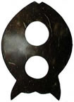 Coconut Shell Wood Sarong Tie