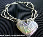 Beaded Neklace with Sea Shell
