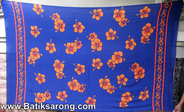 Hawaiian Sarongs Factory Bali Indonesia