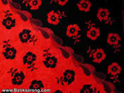 Bali Hibiscus Flowers Sarong