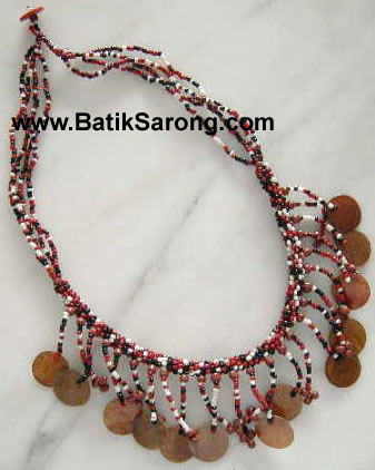 Beads Necklace Made in Indonesia