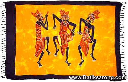 HP24 Indonesian Batik Sarongs Bal