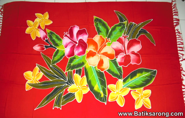 Hand Painting Sarongs