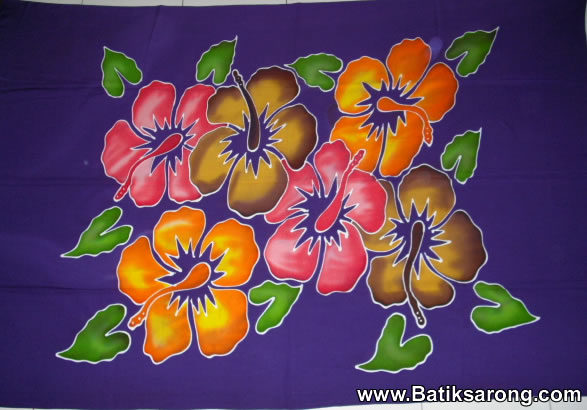 FLORAL SARONGS INDONESIA