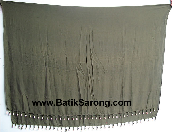 Cowry Shells Sarongs Indonesia