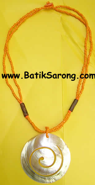 Pearl Shell Fashion Necklace from Bali Bali Fashion Accessories Costume Jewelry Company