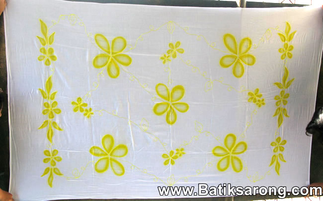 Embroidery Sarongs from Bali Sarong with embroidery made in Indonesia Bali Embroidery Sarongs Wholesale