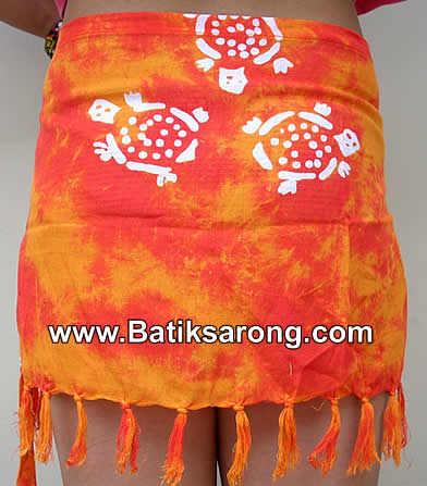 Half Batik Sarongs Wholesale Indonesia