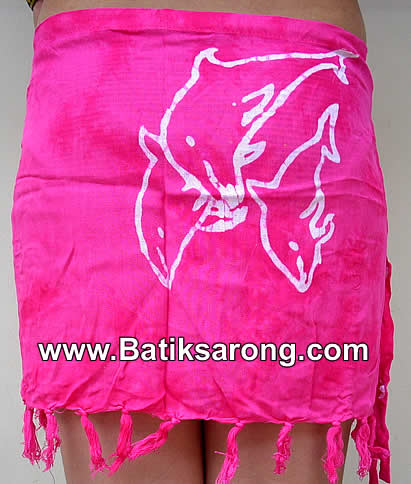 Semi Sarongs Factory Bali Indonesia