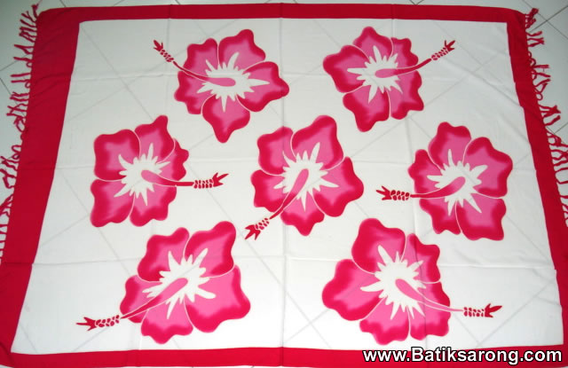 Sarongs Handpainted from Indonesia