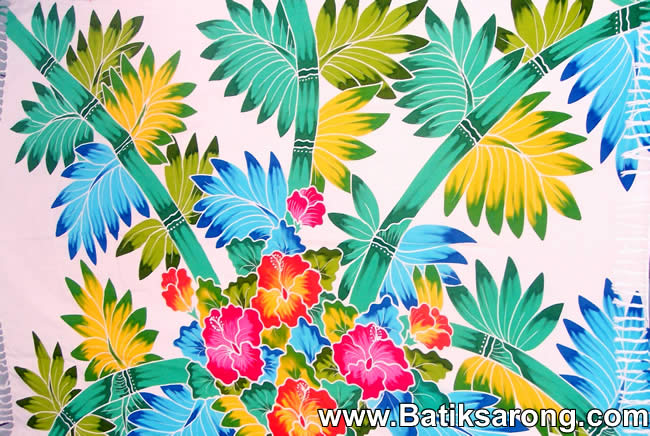 Hawaii Sarongs Tropical Flowers Sarongs