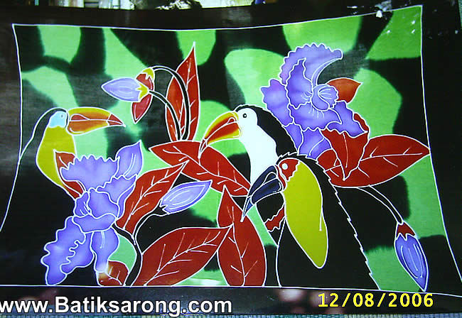 Handpainting Batik Sarong