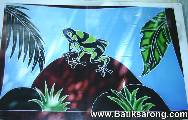 Sarongs Handpainted Bali