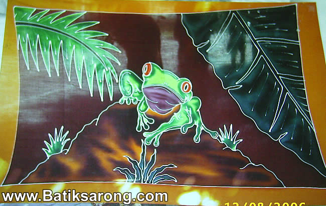 Sarongs Handpainted Indonesia