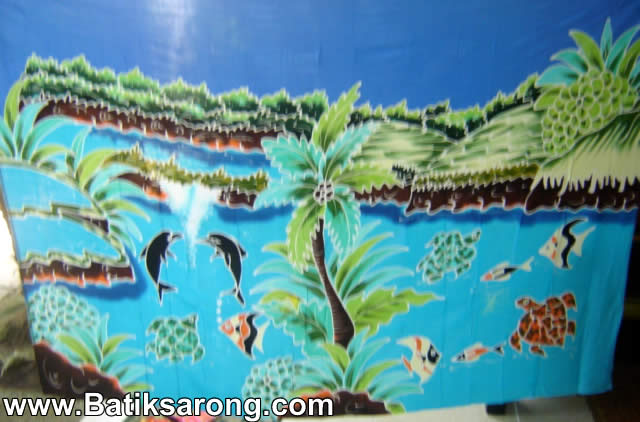 Sarongs Handpainted Manufacturer