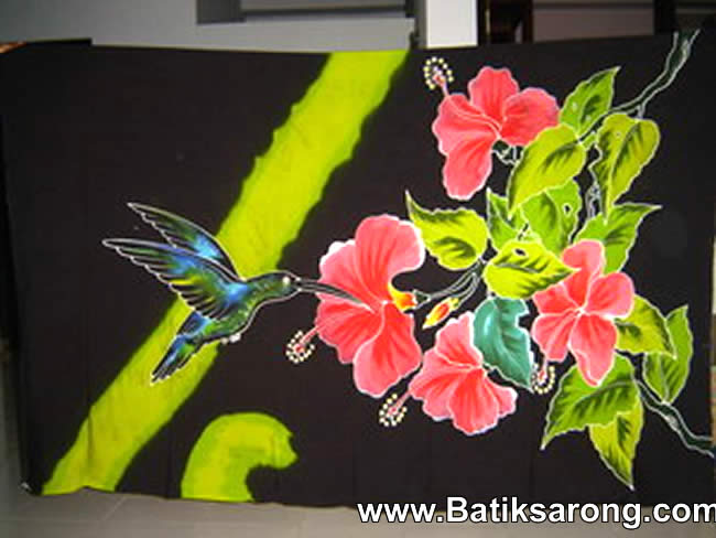 Handpainting Sarong