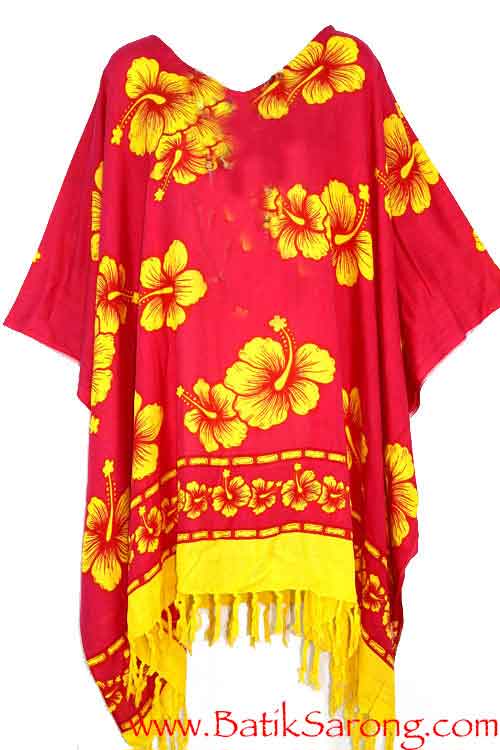 Printed Sarongs Poncho Batik Kaftan Bali Sarongs