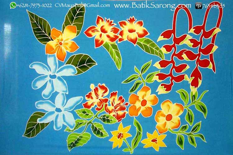 HP11-10 Sarongs Factory Batik Manufacturer