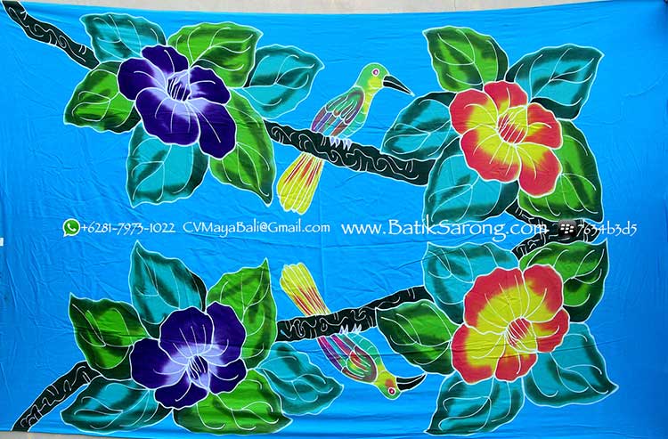  Handmade Batik Handpainted Bali Sarongs Factory