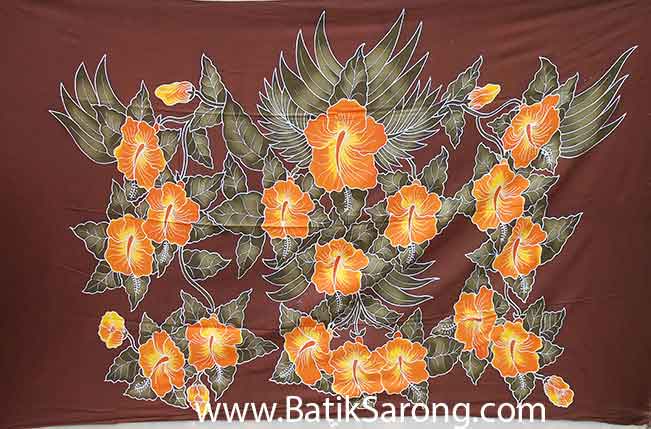  Handpainted Sarongs from Bali Indonesia