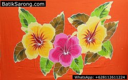 Handpainted Bali Sarongs Pareo Floral Wholesale