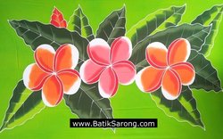 Batik Flower Wrap