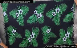 Tropical Printed Sarongs Export Bali