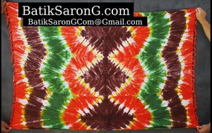 Java Tie Dye Sarongs Wraps