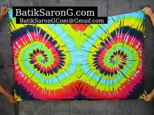 Bali Tie Dye Sarongs Holiday