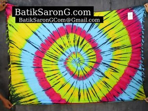 Java Tie Dye Sarongs Vacation