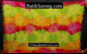 Bali Tie Dye Sarong