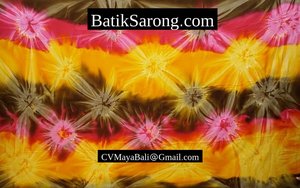 Indonesia Batik Sarong Factory