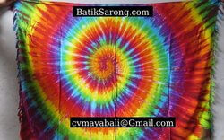 Tie Dye Sarong Beach Wrap Rayon