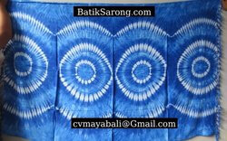 Shibori Sarong Handmade Rayon