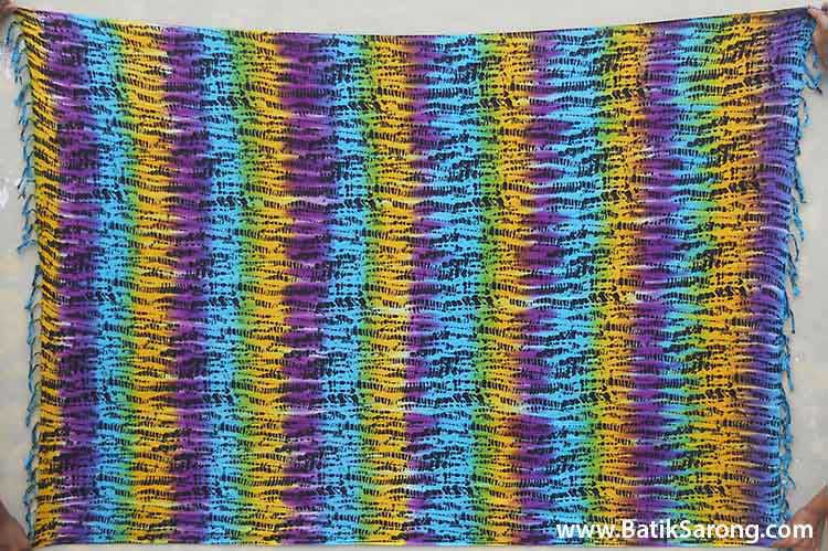 STRIPES 9 Sarongs Pareo Bali Wholesale Batik Sarongs