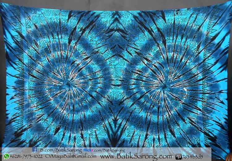 TD2-4 Tie Dye Sarongs Pareo Bali Indonesia Batik