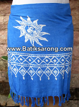 Half Batik Sarongs Bali Indonesia