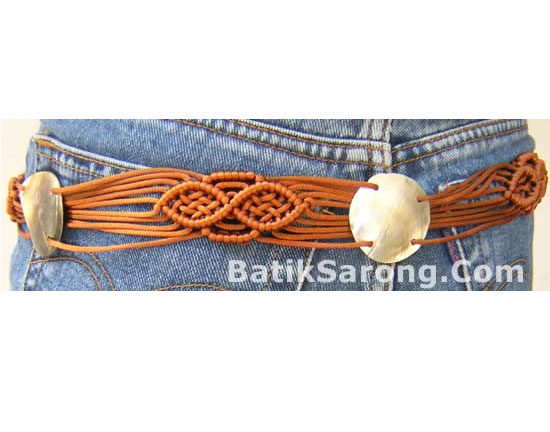 EXPORTER MOTHER OF PEARL BELTS BALI INDONESIA