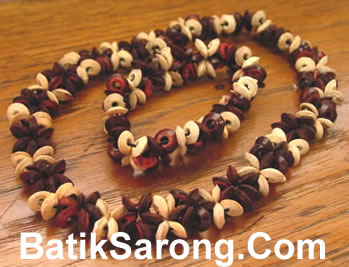 Coconut Beads Bracelets and Necklace Set 