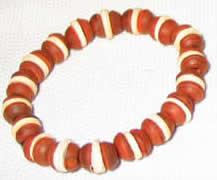 Bracelets Made of Natural Beads from Indonesia