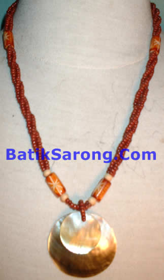 SEA SHELL NECKLACES MANUFACTURER COMPANY BALI INDONESIA