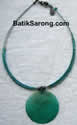 Glass Beads Necklaces Jewelry Made in Indonesia