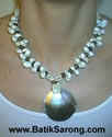 Sea Shell Necklace with Pearl Shell Pendant