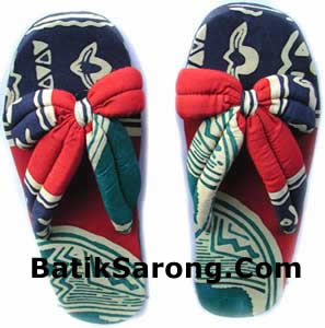 batik sandal slipper footwear indonesia company