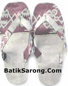 batik sandal slipper footwear indonesia company