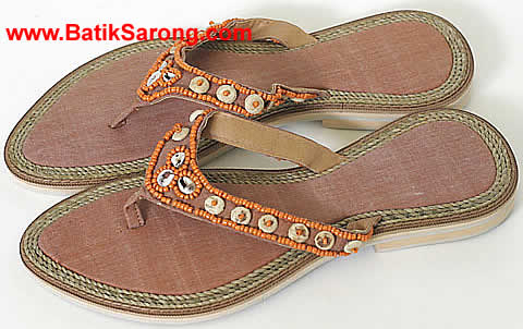 EMBROIDERED SLIPPER MADE IN INDONESIA