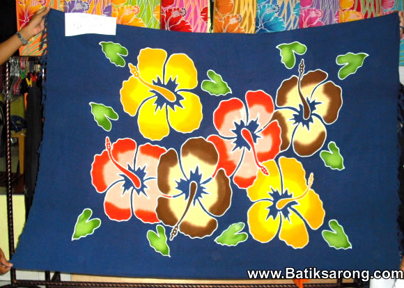 Tahitian style sarongs