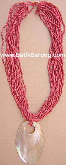 BEADS NECKLACE MOP SHELL