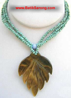 BEADS NECKLACE ABALONE SHELL