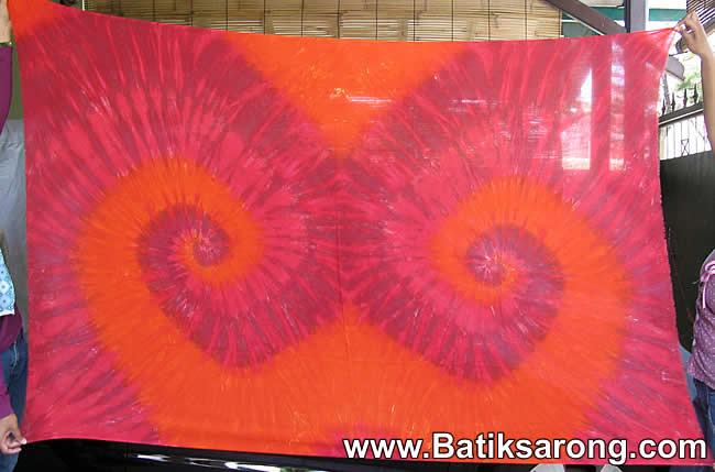 Tie Dye Sarongs Indonesia